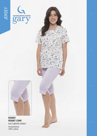 WOMEN'S PAJAMAS S/M R55007 Tellini S.r.l. Wholesale Clothing